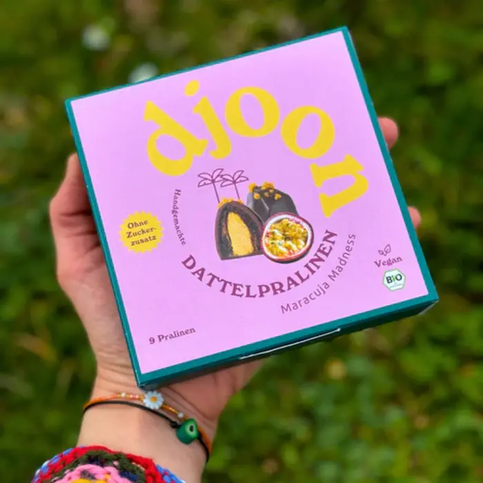 - Dattelpralinen: Maracuja Madness (Bio), 100g