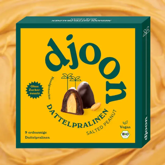 - Dattelpralinen: Salted Peanut (Bio) 100g