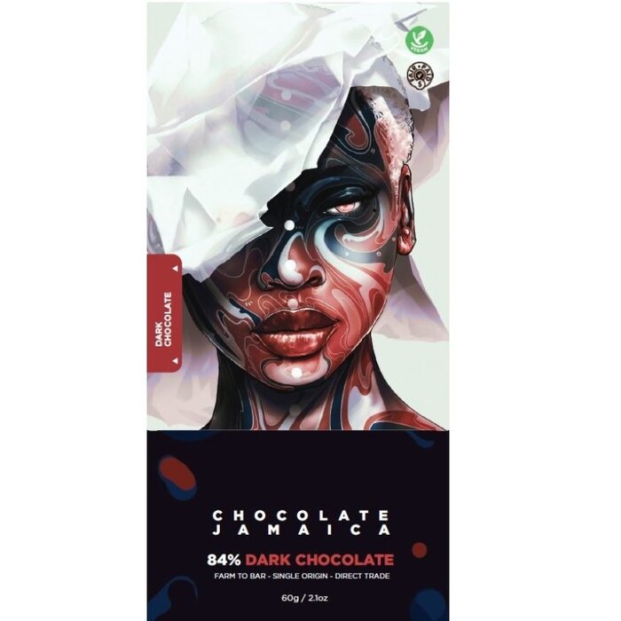 - Dunkle Schokolade 84%, 60g
