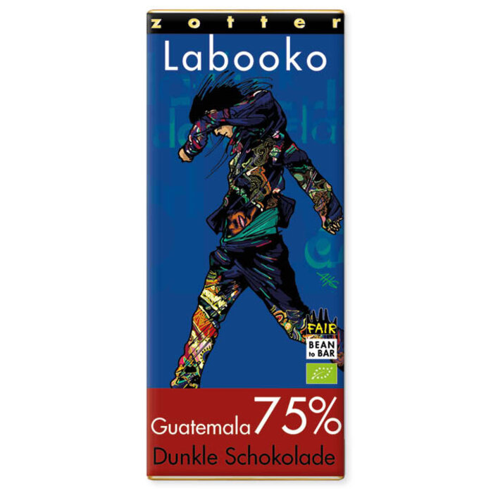 - 75% Guatemala dunkle Schokolade, 2 x 35g