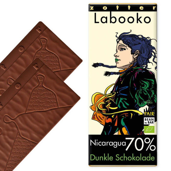 - 70% Nicaragua, 2 x 35g