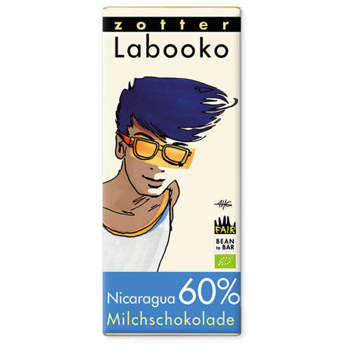 - Nicaragua Milchschokolade 60 % Kakao