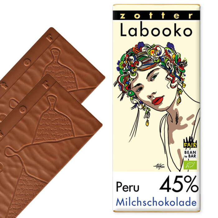 - Peru Milchschokolade 45 % Kakao – zartschmelzende Ursprungsschokolade mit feinem Bio-Kakao und Tiroler Bergmilch