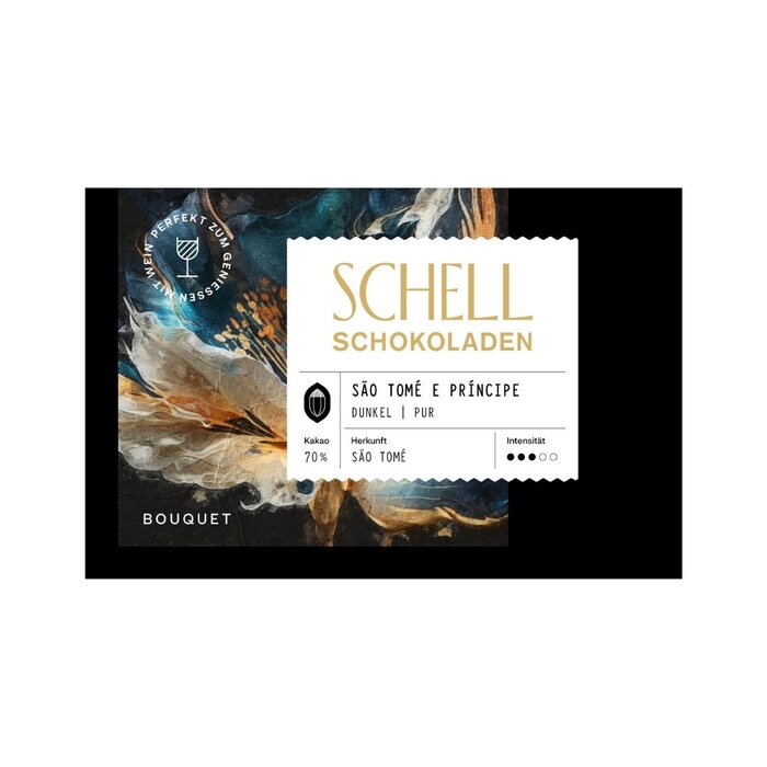 - São Tomé e Príncipe Schokolade 70 % Kakao