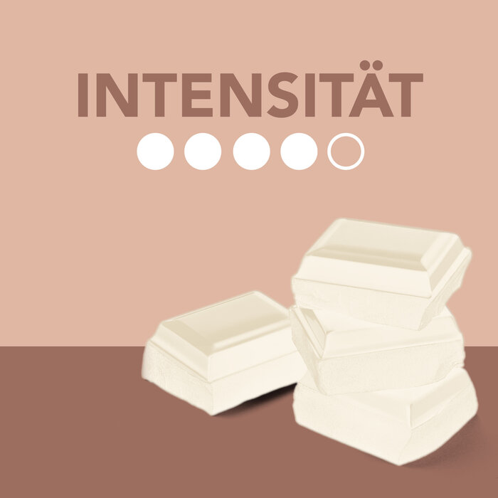 - Dominikanische Republik Weiße Schokolade 31 % – Handgefertigte Schokolade mit Rosenöl und Rosenblüten