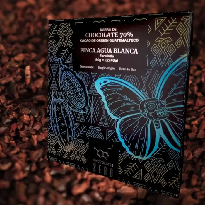 - Guatemala Schokolade 70 % Kakao – Edelbitter aus Escuintla, Finca Agua Blanca