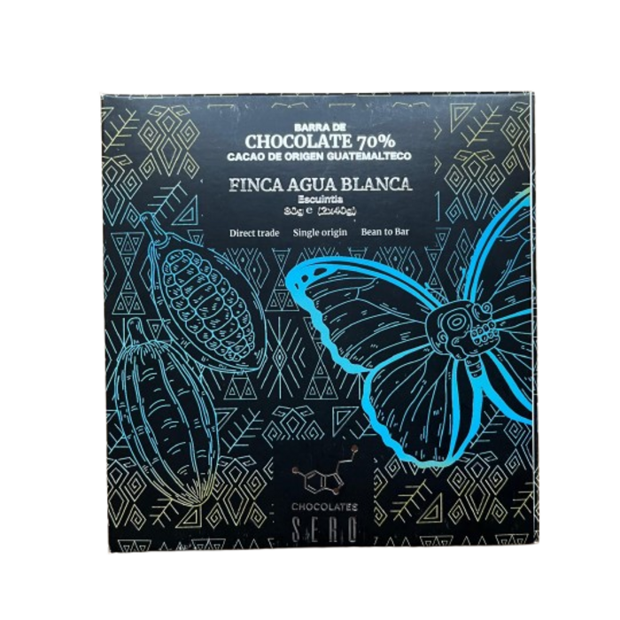 - Guatemala Schokolade 70 % Kakao – Edelbitter aus Escuintla, Finca Agua Blanca