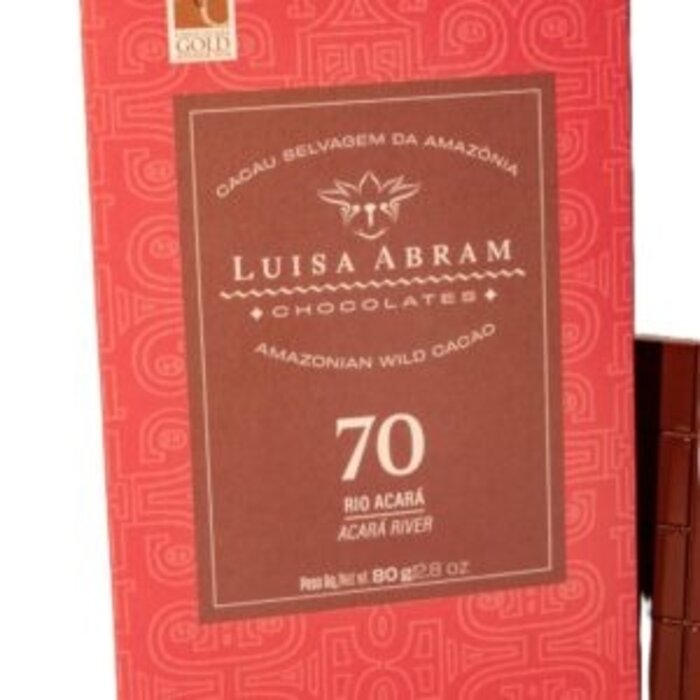 - Brasilien – Luisa Abram Acará River 70 % Herkunftschokolade mit Wildkakao