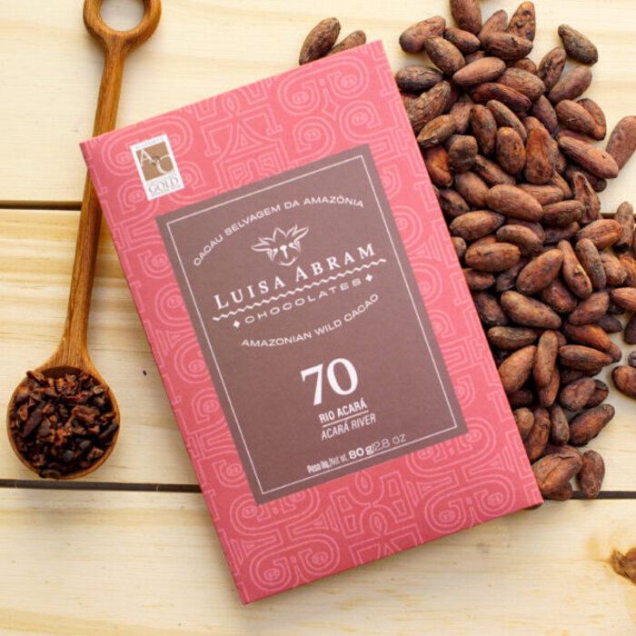 - Brasilien – Luisa Abram Acará River 70 % Herkunftschokolade mit Wildkakao