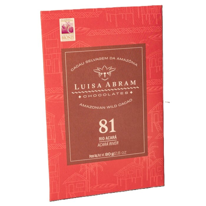 - Brasilien Acará River 81 % – Wild-Cacao Bean-to-Bar Schokolade aus dem Amazonasgebiet