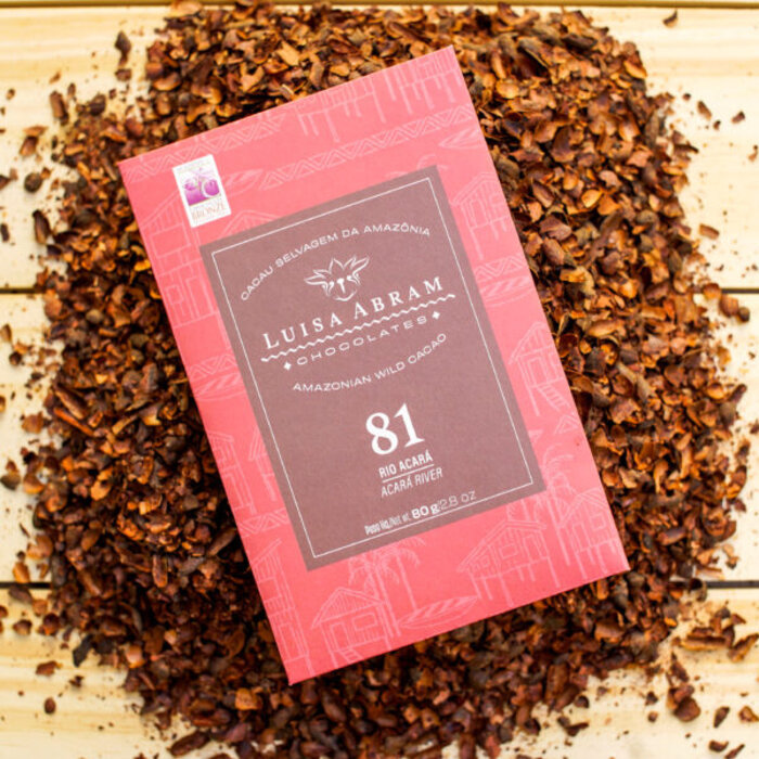 - Brasilien Acará River 81 % – Wild-Cacao Bean-to-Bar Schokolade aus dem Amazonasgebiet