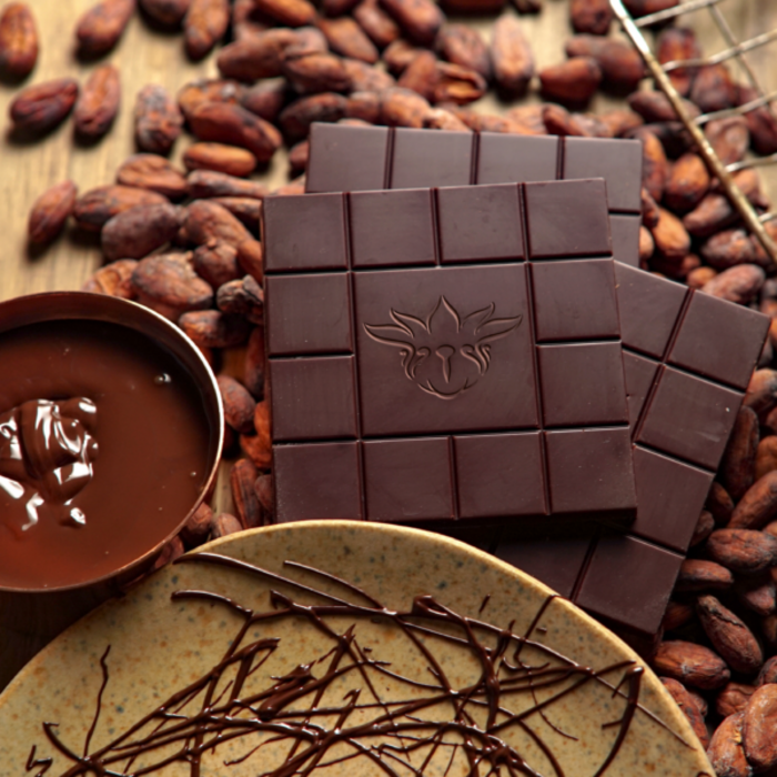 - Premium Herkunftsschokolade aus Brasilien – „Purus River“ von Luisa Abram mit 70 % Kakaoanteil