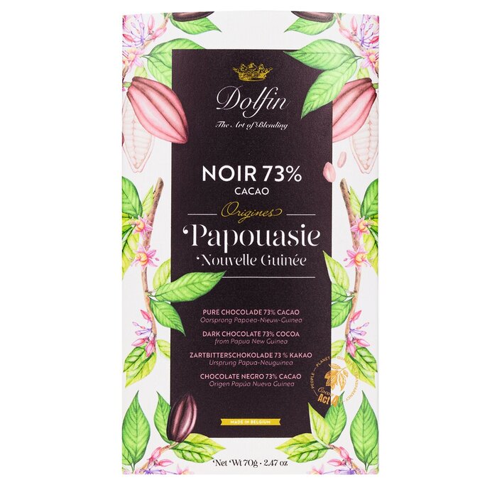 - Belgien | Zartbitter 73 % | Papua-Neuguinea