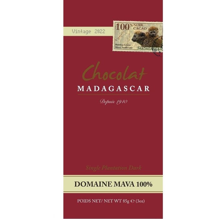 - Madagaskar Herkunftsschokolade – Chocolat Madagascar Domaine Mava mit 100 % Kakao