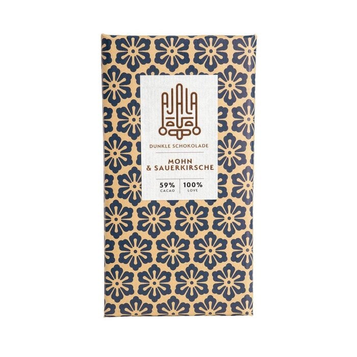 - Tschechische dunkle Schokolade Mohn & Sauerkirsche 59% – AJALA