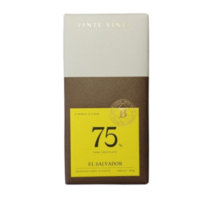 - Dunkle Schokolade El Salvador 75 %