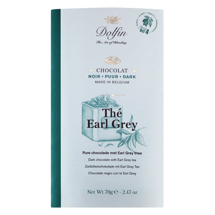 - Belgien Zartbitterschokolade Earl Grey Tee – 60 %