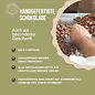 - Gefüllte Zartbitterschokolade 65% Kakao mit Minz-Marzipan Bio & Fair – Edelmond Chocolatiers