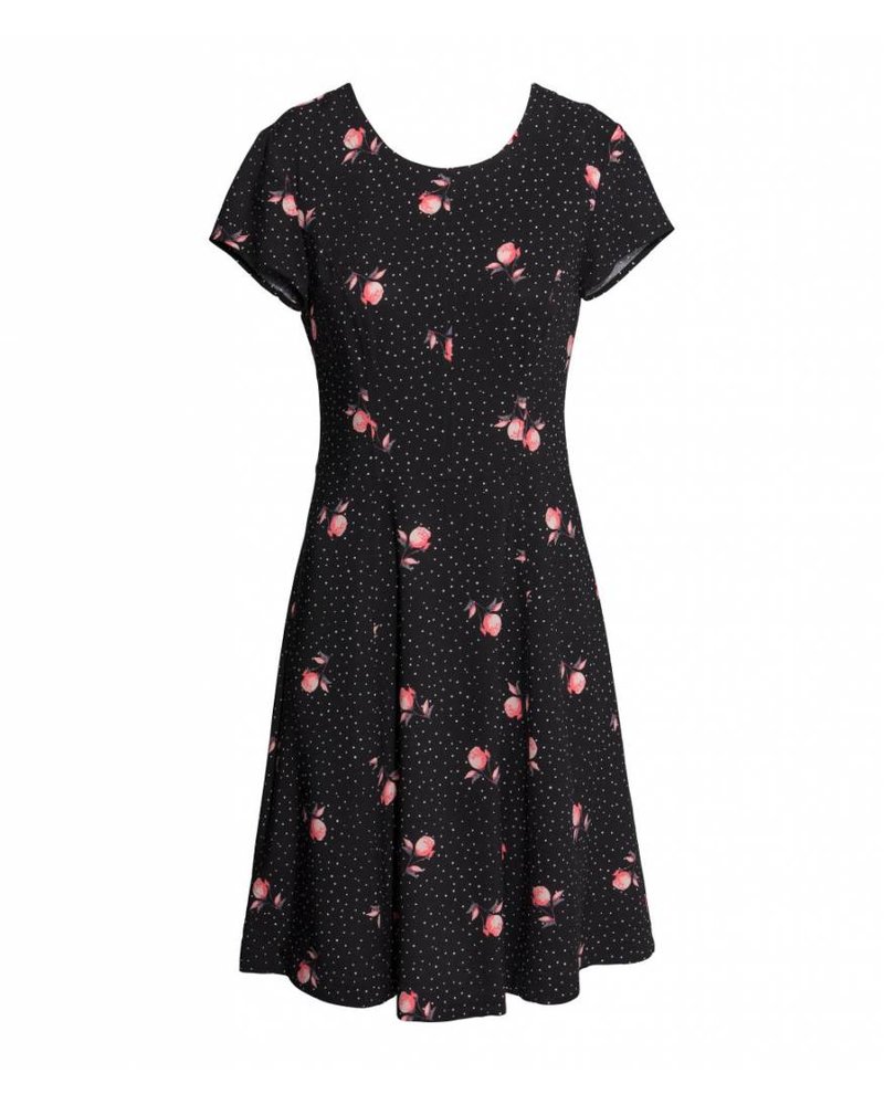 Flower pattern dress