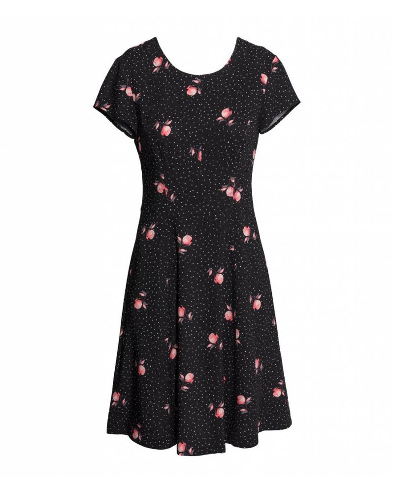 Flower pattern dress