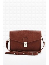 Brown leather purse