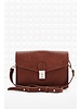 Brown leather purse