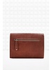 Brown leather purse