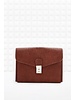 Brown leather purse