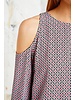 Open shoulder blouse