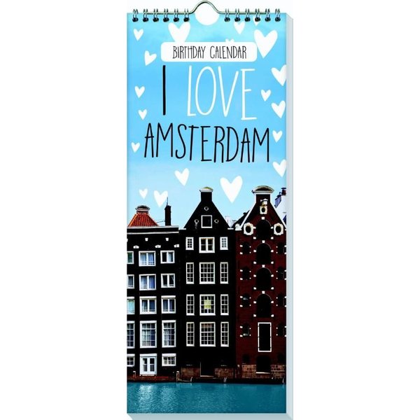 Interstat I Love Amsterdam Geburtstagskalender
