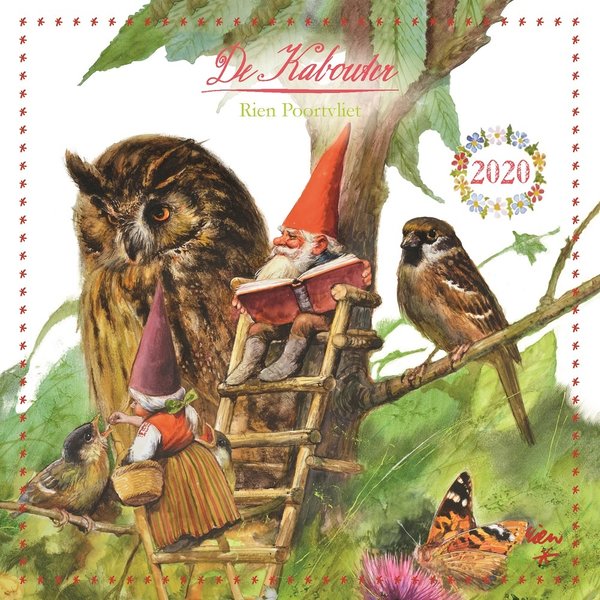 Comello Rien Poortvliet Gnom Kalender 2020