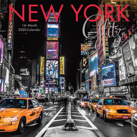 Graphique de France New York Glitz Kalender 2020