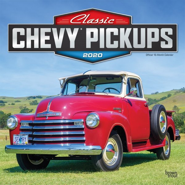 Browntrout Chevrolet Classic Chevy Pickups Kalender 2020