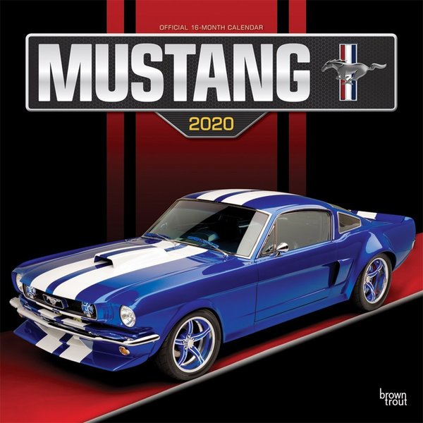 Browntrout Ford Mustang 2020 Kalender