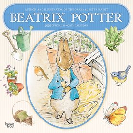 Browntrout Pieter Konijn - Beatrix Potter Kalender 2020