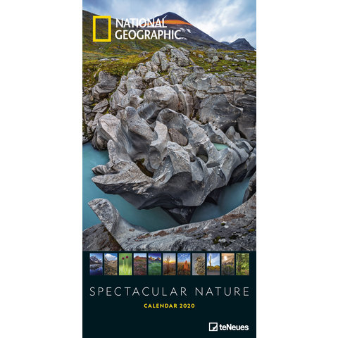 Spectacular Nature NG Slimline Posterkalender 2020