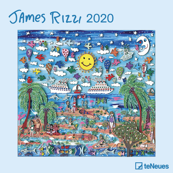 teNeues James Rizzi Kalender 2020