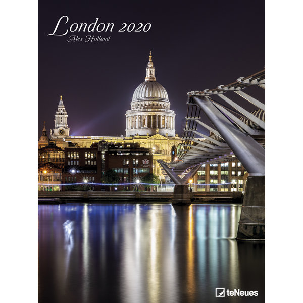 teNeues Londen - London zwart-wit Posterkalender 2020