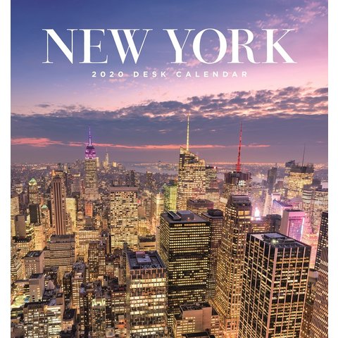 New York Easel Deskkalender 2020