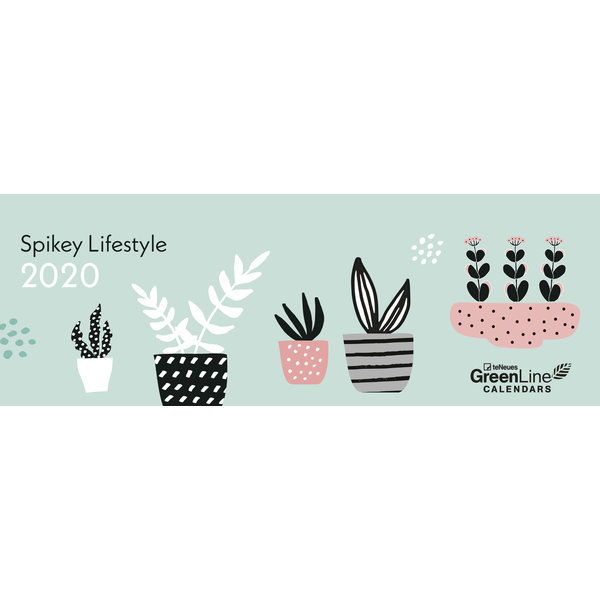 teNeues Spikey Lifestyle Greenline Desk Kalender 2020