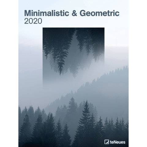 Minimalistic & Geometric Plakatkalender 2020
