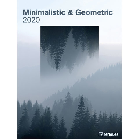 Minimalistic & Geometric Posterkalender 2020