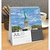 New York Easel Deskkalender 2020
