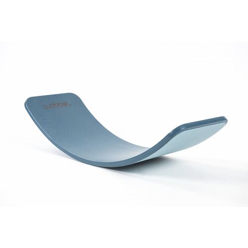 Wobbel Balance Board Wobbel Board Oud Blauw met Lucht Vilt Wobbel Balance Board Wobbel Board Oud Blauw met Lucht Vilt