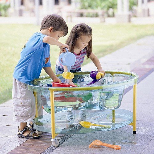 Gom erectie Voor type Water en Zandtafel (transparant) - Speelgoedspeciaalzaak Toys and Tools