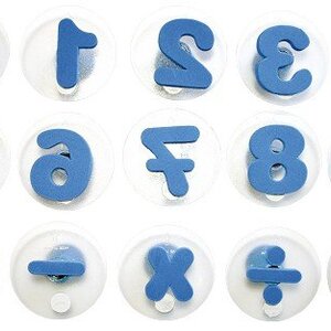 Giant Stamps Numbers - 15pcs