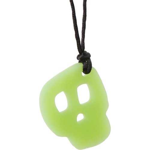 Chewigem Kauwsieraden en Bijtspeelgoed Chewigem Skull chew nacklace