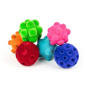 Rubbabu Rubbabu Sensory Ball -Set of 6