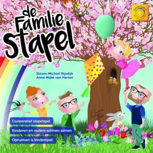 Sunny Games / Zonnespel De Familie Stapel - coöperatief bordspelDe Familie Stapel - coöperatief bordspel