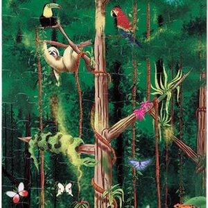 Melissa and Doug Melissa & Doug - Rainforest - Floor puzzle - 100 PC